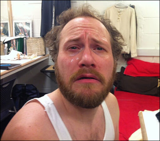 I'm just trying to make compelling social media for the show. Can't I do that?