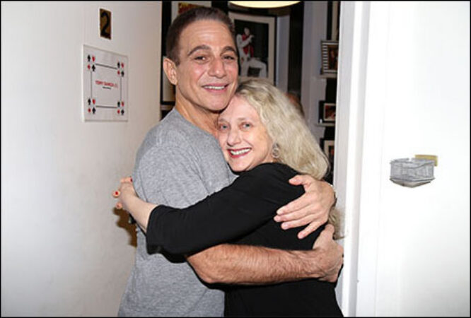 Tony Danza and Carol Kane