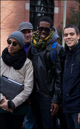 Some <i>Rent</i> hopefuls.