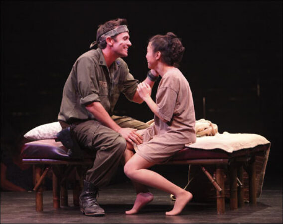 Eric Kunze as Chris and Ma-Anne Dionisio as Kim
