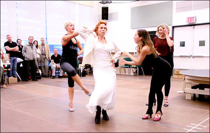 Carolee Carmello and cast