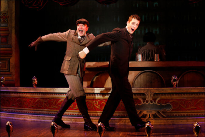 Jefferson Mays and Ken Barnett