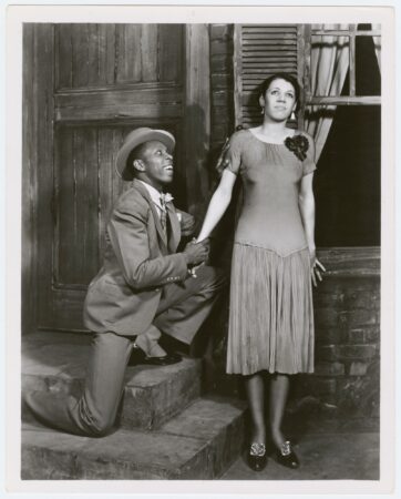 Porgy and Bess Broadway Production Photos 1935 John W. Bubbles and Anne Brown HR