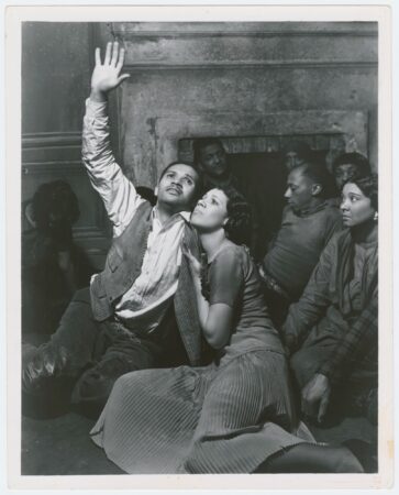 Porgy and Bess Broadway Production Photos 1935 Todd Duncan and Anne Brown HR