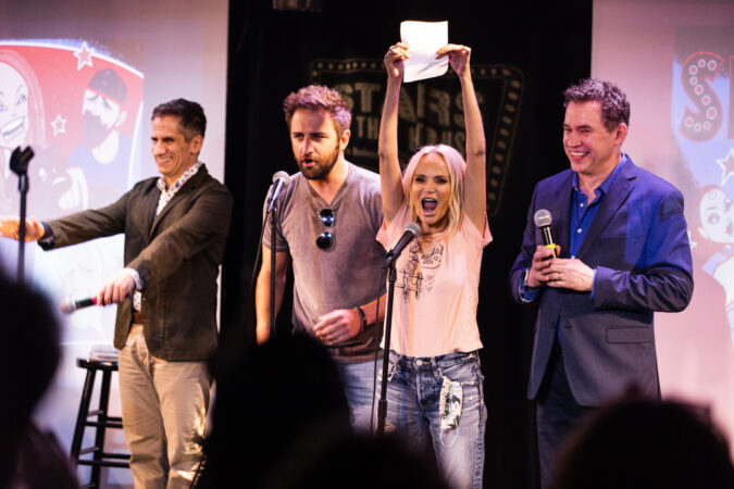 Stars in the House_Live Show_2021_Seth Rudetsky, Josh Bryant, Kristin Chenoweth, and James Wesley_HR