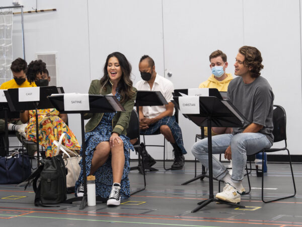 Moulin Rouge!_Broadway_Rehearsal Photos_2021_Natalie Mendoza, Aaron Tveit, and cast_HR