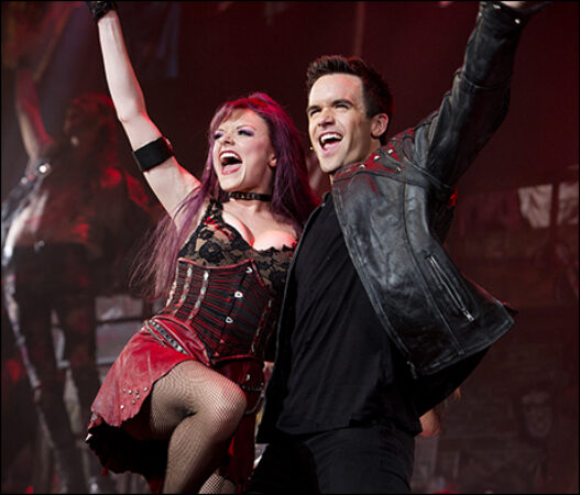 Ruby Lewis and Brian Justin Crum