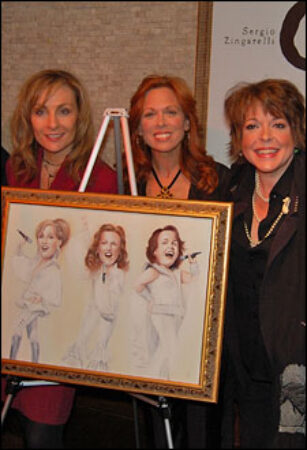 Judy McLane, Carolee Carmello<br> and Gina Ferrall