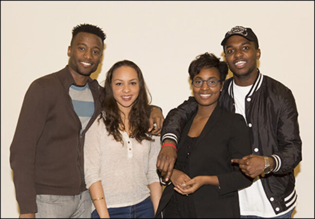 Sheldon Best, Jasmine Cephas Jones, Sydney Sainte and Joshua E. Nelson