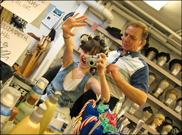 "Matty makes my hair look a-ma-zing!"