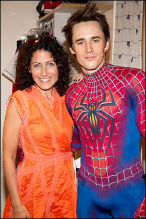 Lisa Edelstein and Reeve Carney