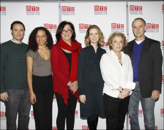 Greg Keller, Carra Patterson, Lynne Meadow, Cynthia Nixon, Suzanne Bertish and Michael Countryman