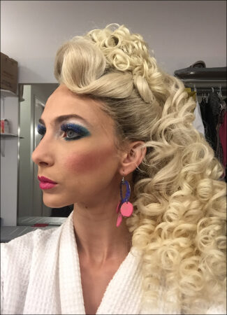 There are 3 wig pieces that make up Mrs. Wormwood! There are additional pieces that switch out throughout the week. I’m in the process of naming them all. This photo includes Dolly, Marge & Corny.