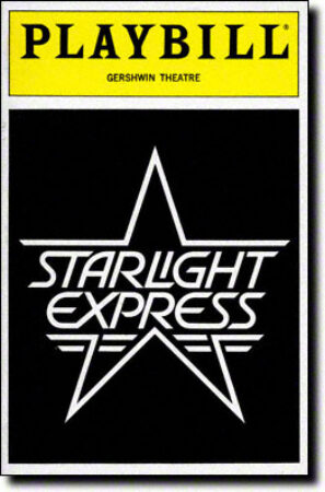 Starlight Express Playbill - Feb 1988
