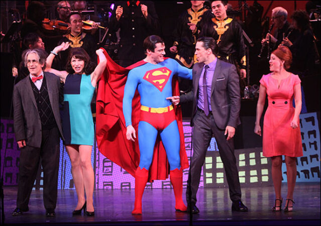 David Pittu, Jenny Powers, Edward Watts, Will Swenson and Alli Mauzey