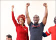Michelle Williams and Adesola Osakalumi