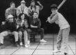 Michael Rupert and cast in <i>Falsettos</i>, 1992