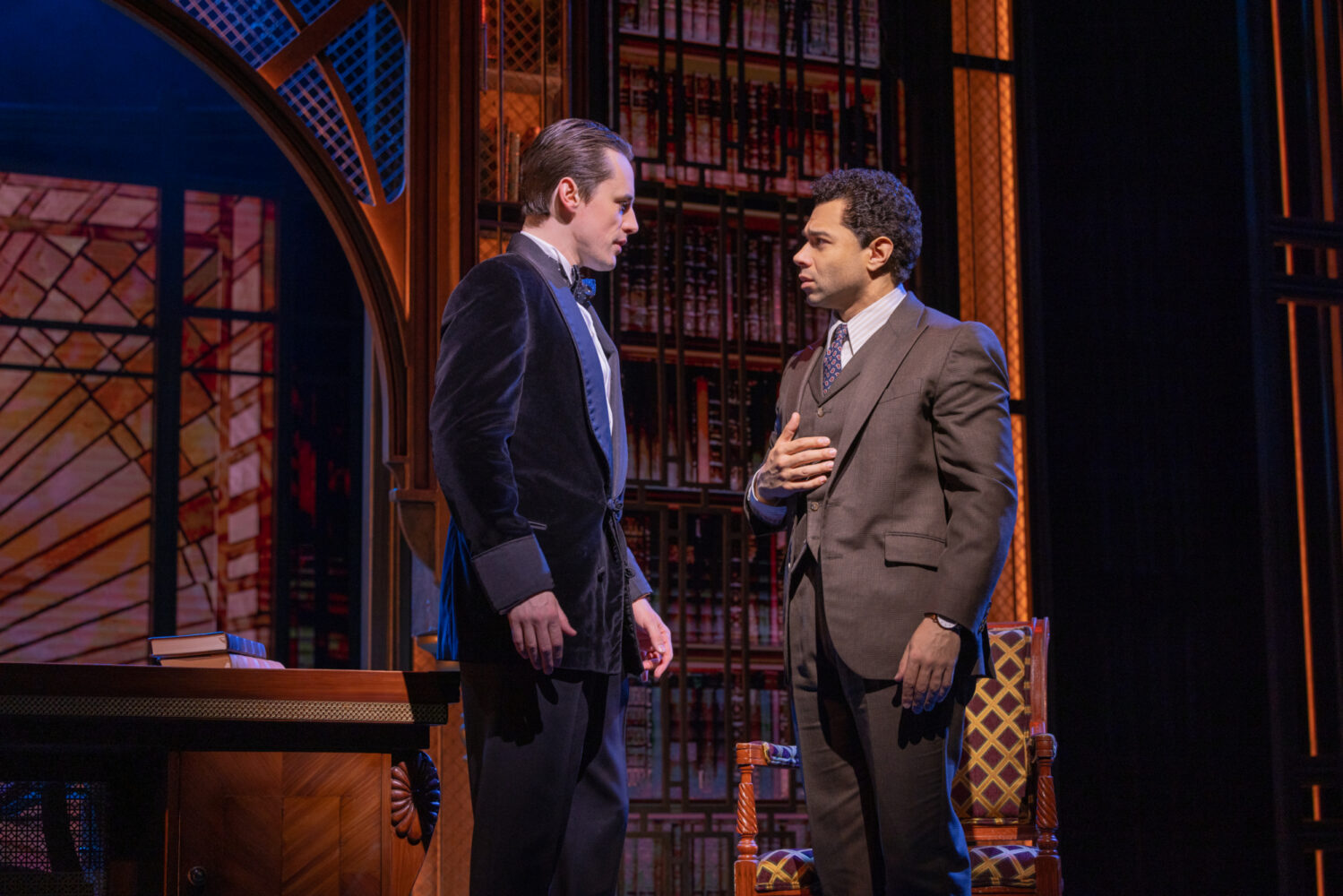 Get a 1st Look at Reeve Carney, Eva Noblezada, Corbin Bleu in The Great ...