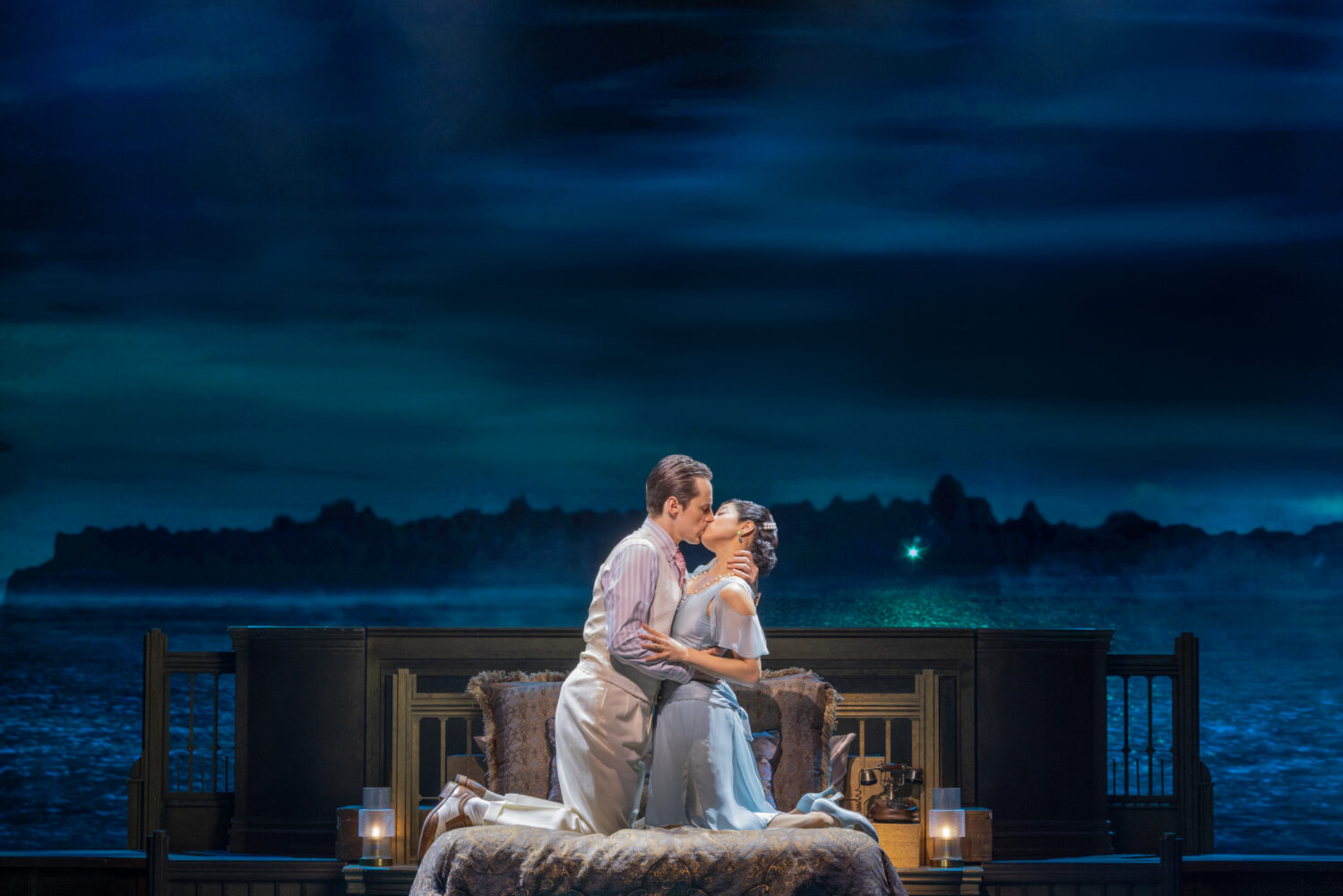 Get a 1st Look at Reeve Carney, Eva Noblezada, Corbin Bleu in The Great ...