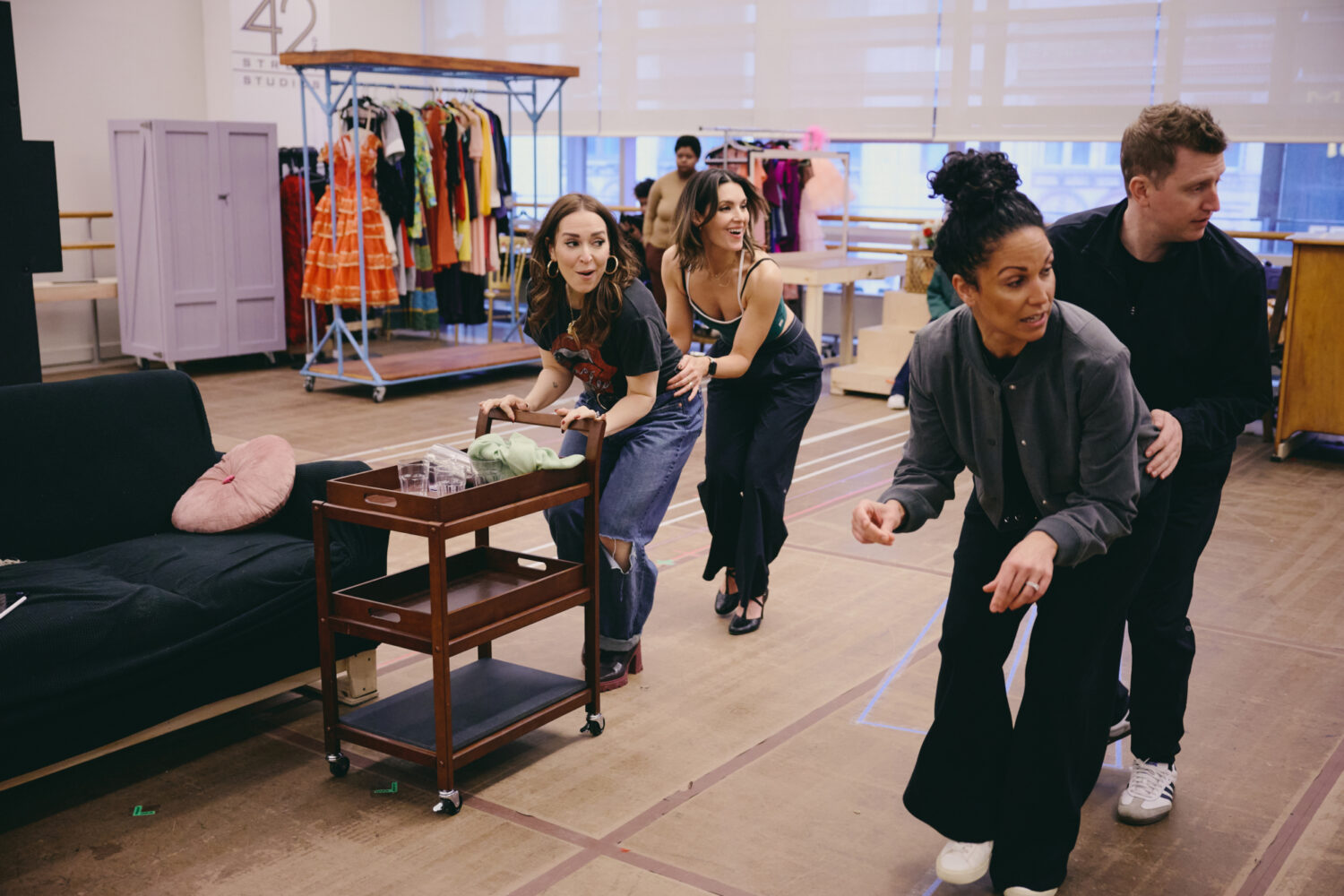 Photos: In the Rehearsal Room With Beaches on Broadway | Playbill