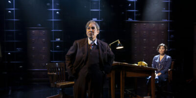 Padded Suit and Custom Tailoring Transformed Daphne Rubin-Vega Into a Man in The Adding Machine