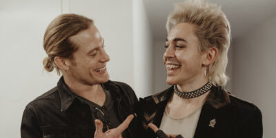 Sam Reid and Rolin Jones from "The Vampire Lestat" Surprise Ali Louis Bourzgui at "The Lost Boys" on Broadway