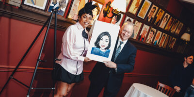 Sardi's Honors Taraji P. Henson With Final Portrait Before Renovation Closure