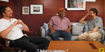 Two Strangers Creators Jim Barne & Kit Buchan Meet A Strange Loop's Michael R. Jackson
