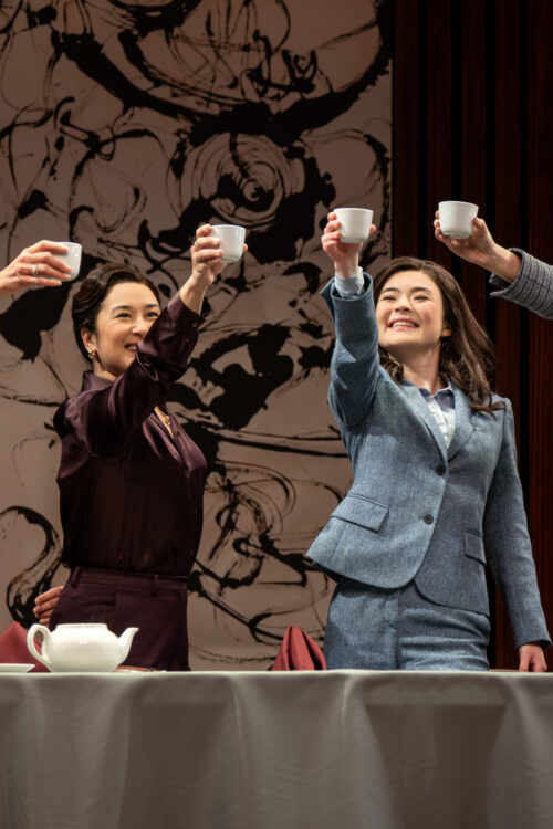 Chinese Republicans Roundabout Theatre Company Production Photos 2026 Jodi Long, Jennifer Ikeda, Anna Zavelson, and Jully Lee HR