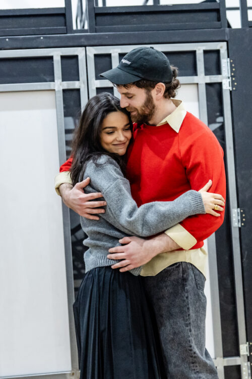 The Last 5 Years London Rehearsal Photos 2026 Rachel Zegler and Ben Platt HR