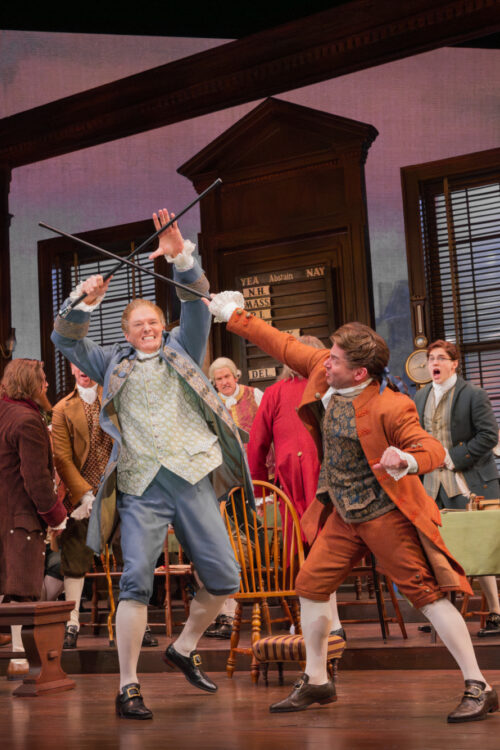1776 Paper Mill Playhouse Production Photos 2026 Edward Watts and Will Blum HR