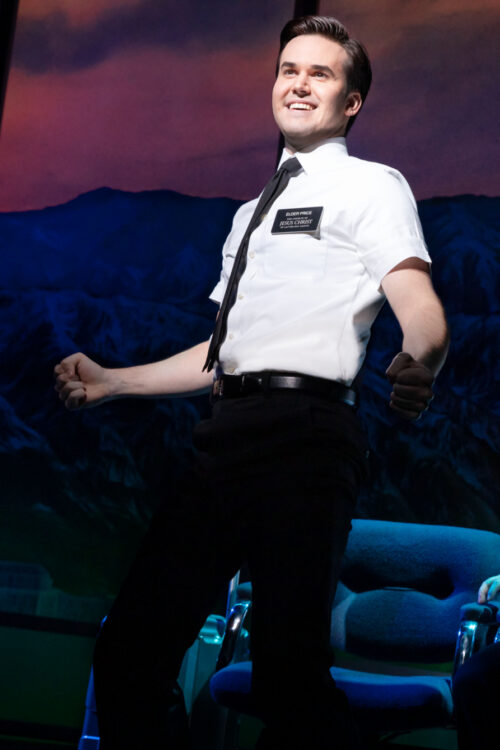 The Book of Mormon Broadway Production Photos 2023 Kevin Clay and ﻿Cody Jamison Strand HR
