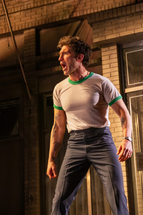 Dog Day Afternoon Broadway Production Photos 2026 Jon Bernthal, Danny Johnson, and Jessica Hecht HR