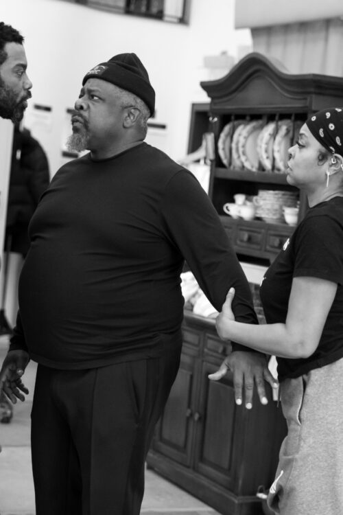 Joe Turner's Come and Gone Broadway Rehearsal Photos 2026 Joshua Boone, Cedric The Entertainer, Taraji P. Henson, and Savannah Commodore HR