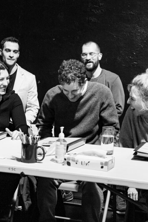 Marcel on the Train Classic Stage Company Rehearsal Photos 2026 Tedra Milan, Alex Wyse, and Maddie Corman HR