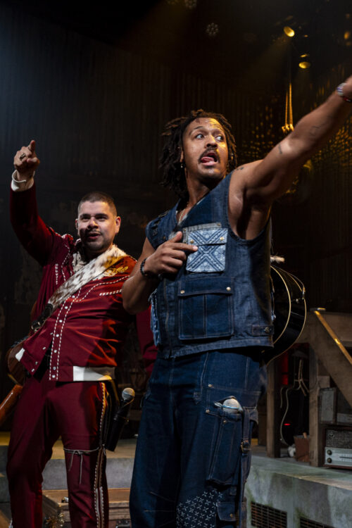 Mexodus Off-Broadway Opening Night 2026 Brian Quijada and Nygel D. Robinson HR
