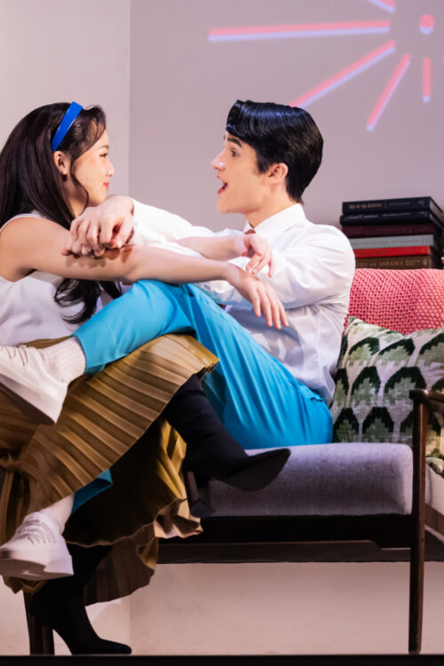 Maybe Happy Ending Broadway Production Photos 2024 Helen J Shen and Darren ﻿Criss HR