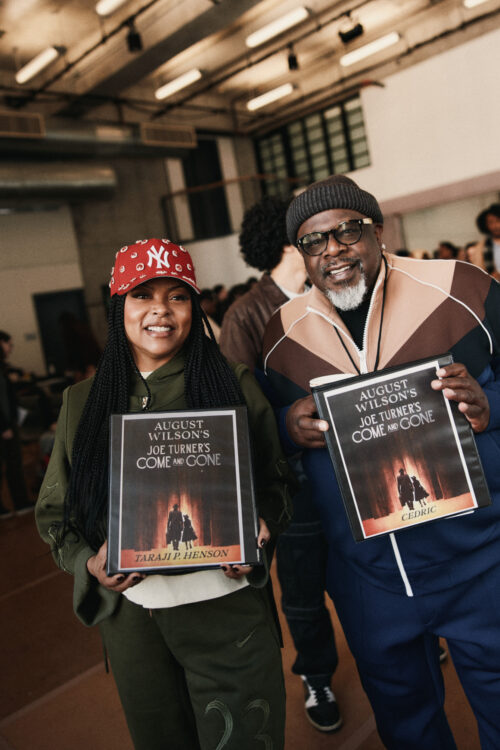 Joe Turner’s Come and Gone Broadway Rehearsal Photos 2026  Taraji P. Henson and Cedric “The Entertainer” HR