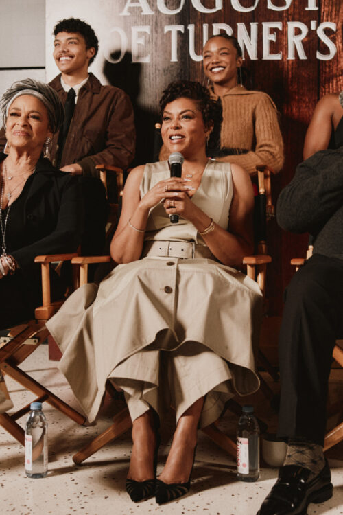 Joe Tuner's Come and Gone Broadway Press Day 2026Debbie Allen, Taraji P. Henson, ﻿Cedric The Entertainer HR