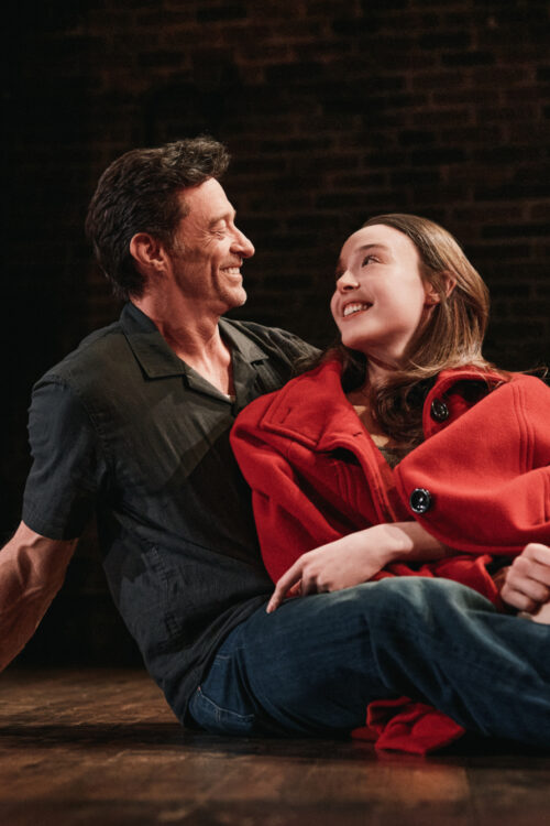 Sexual Misconduct of the Middle Classes Audible Theatre Production Photos 2025 Hugh Jackman and Ella Beatty HR