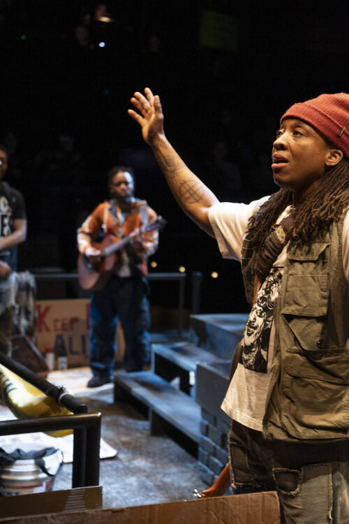 Windfall Steppenwolf Production Photos 2026 Esco Jouléy﻿, ﻿Namir Smallwood, and Jon Michael Hill﻿ HR