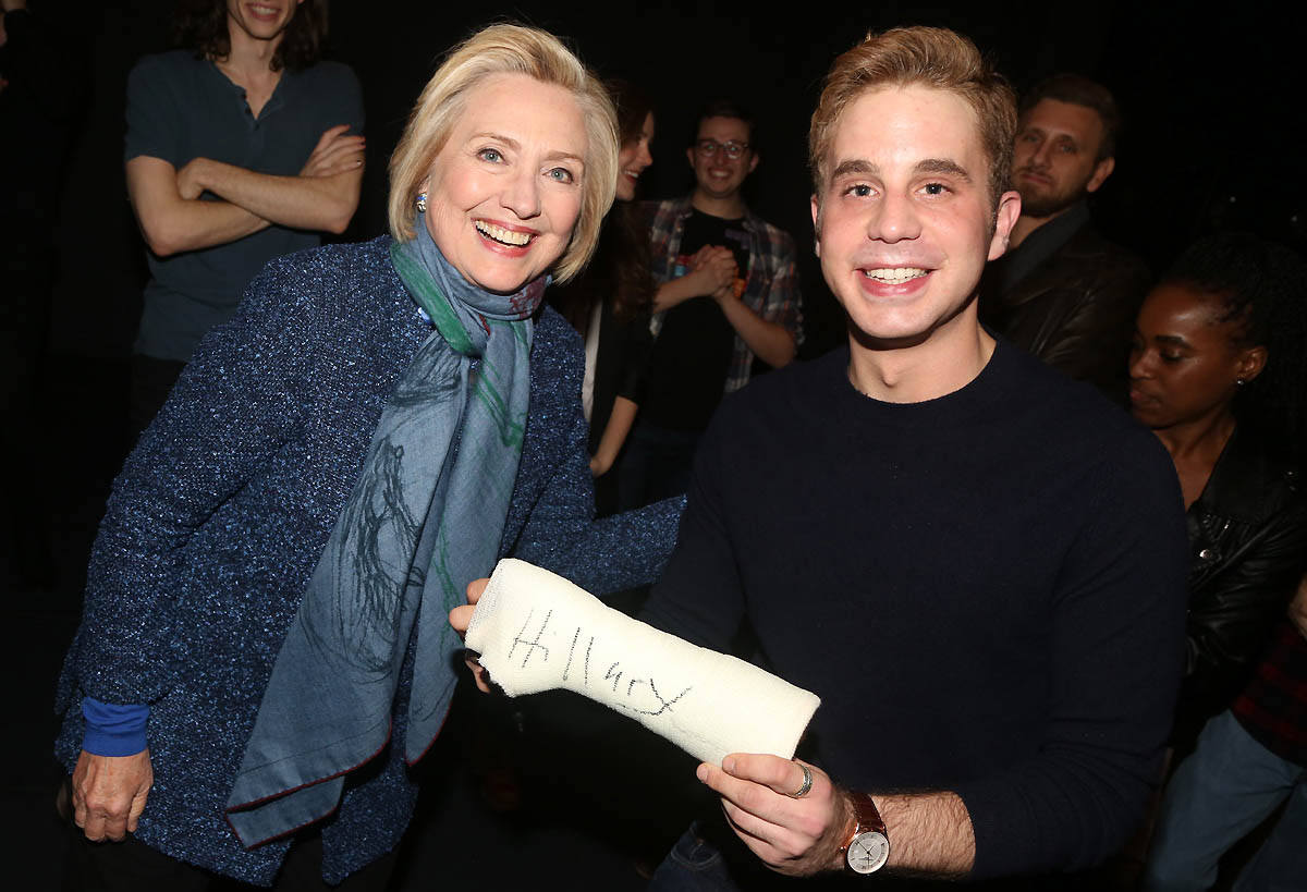 See Hillary Clinton, Meryl Streep, Andrew Garfield, and More Visit Broadway  | Playbill