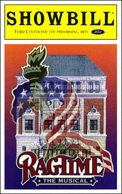 Ragtime Playbill - Opening Night
