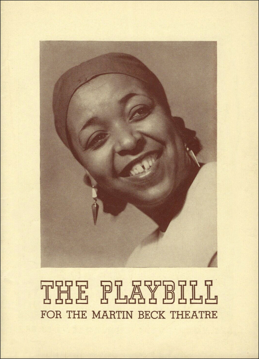 Cabin in the Sky Playbill - November 1940