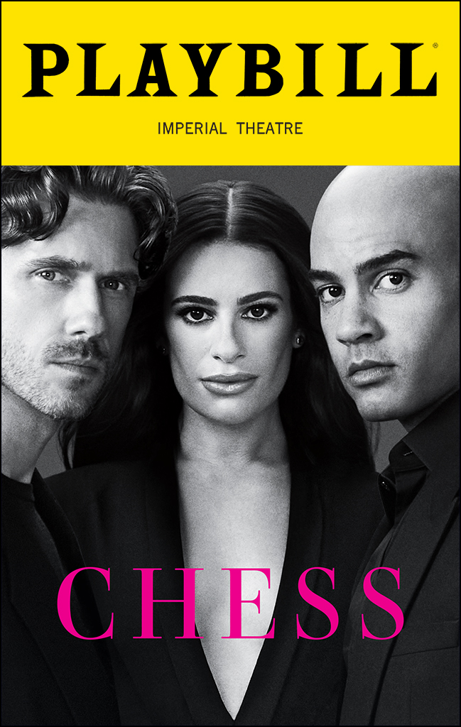 Chess Playbill - Opening Night