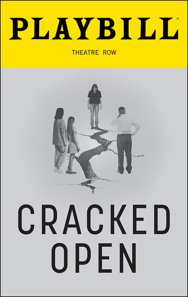 Cracked Open Playbill - Opening Night