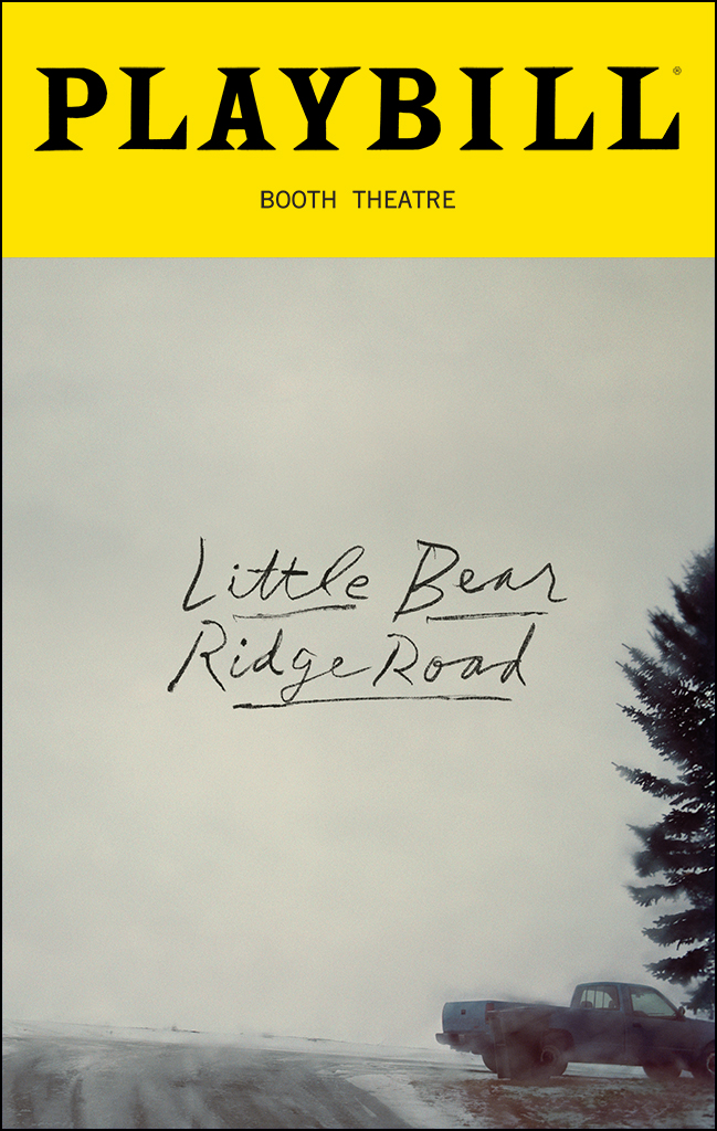 Little Bear Ridge Road Playbill - Opening Night