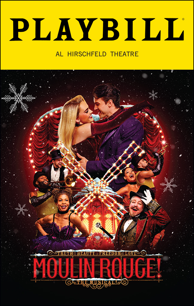 Moulin Rouge! Playbill - December 2025