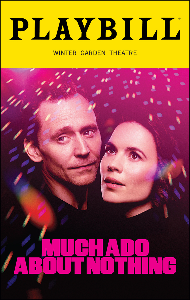 MUCH ADO ABOUT NOTHING (Winter Garden) Hiddleston, Lloyd & Park.  Directed by Jamie Lloyd