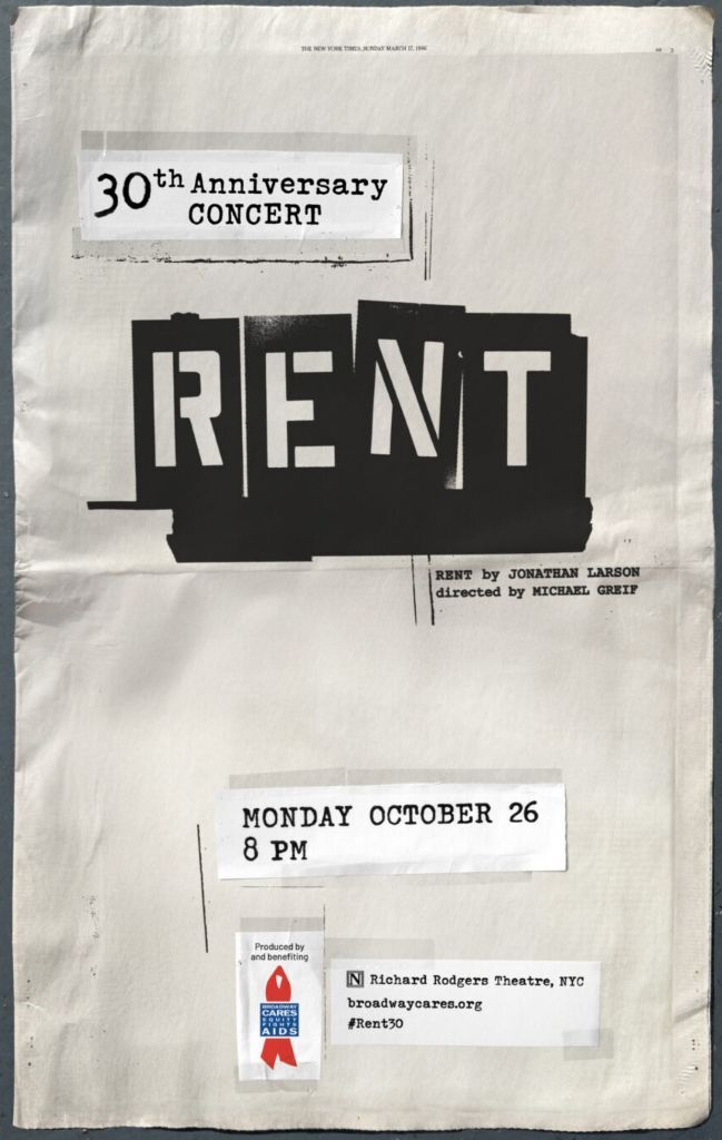 Rent (Broadway, Richard Rodgers Theatre, 2026) | Playbill